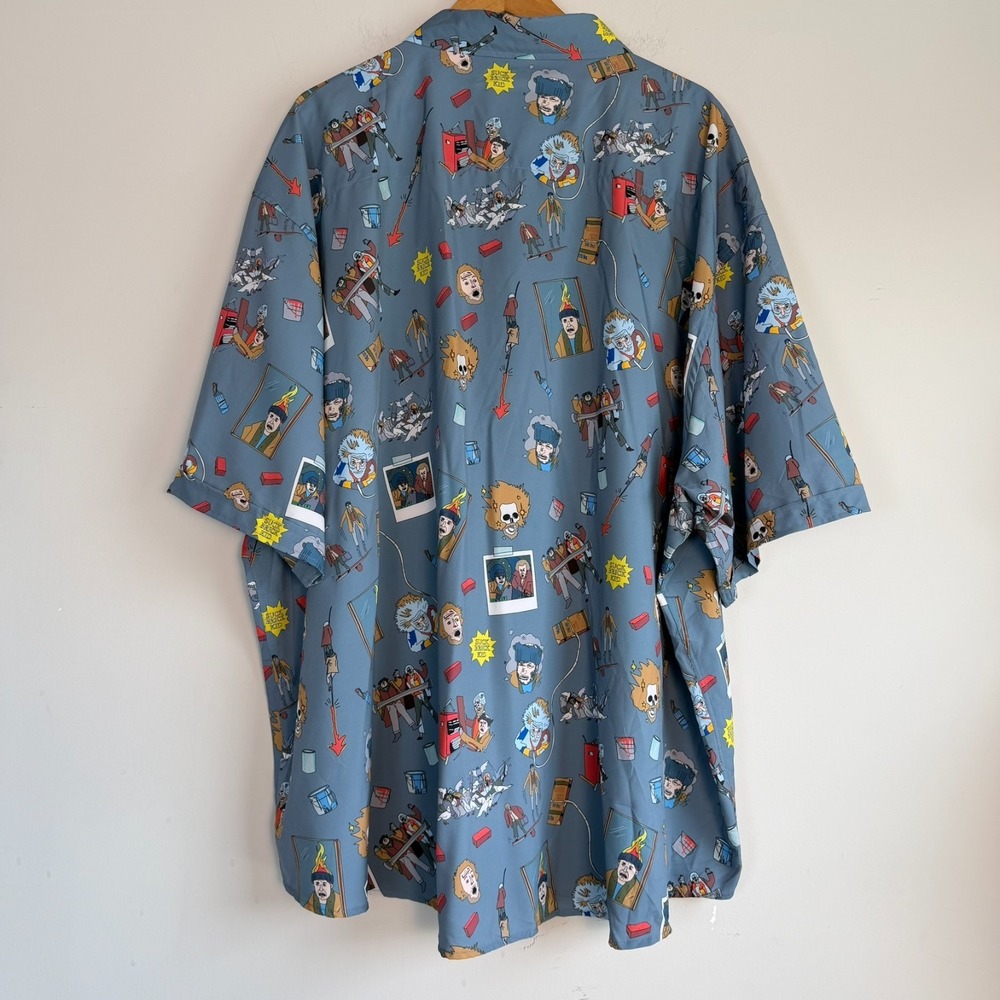 RSVLTS Disney Home Along Sitcky Bandits Button Down Shirt 4XL - Picture 7 of 9